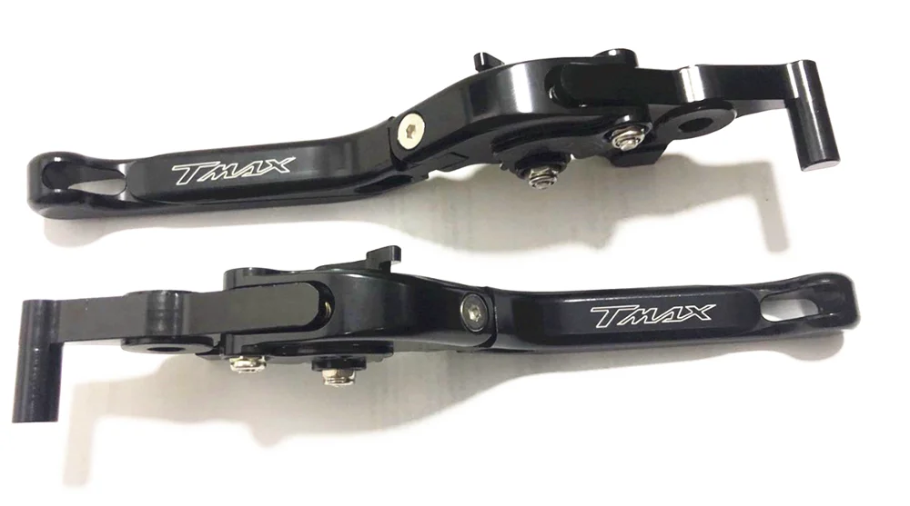 

For YAMAHA TMAX 530 2012-2019 TMAX 560 2020 Aluminum CNC Short Motorcycle Adjustable Brake Clutch Levers Handle Grips Set