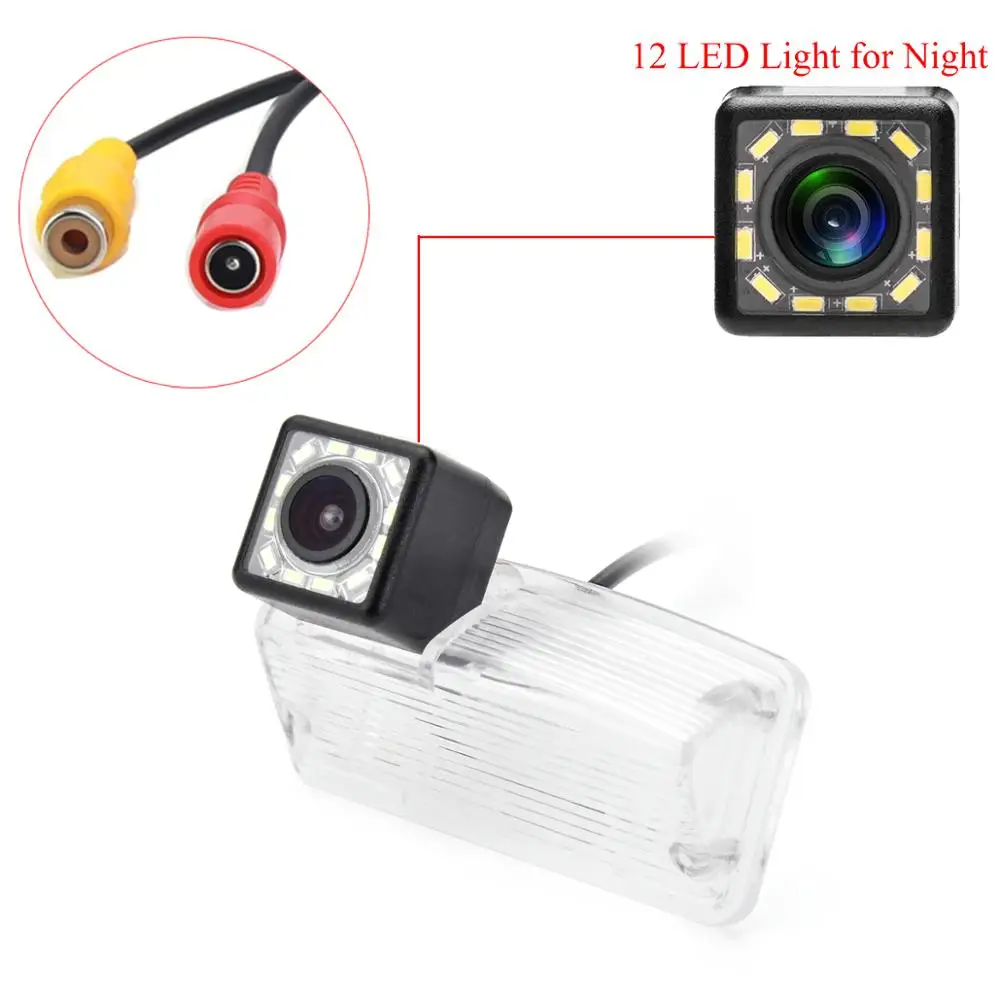 Автомобильный зеркальный TFT-монитор 4 3 дюйма и светодиодная камера заднего вида с