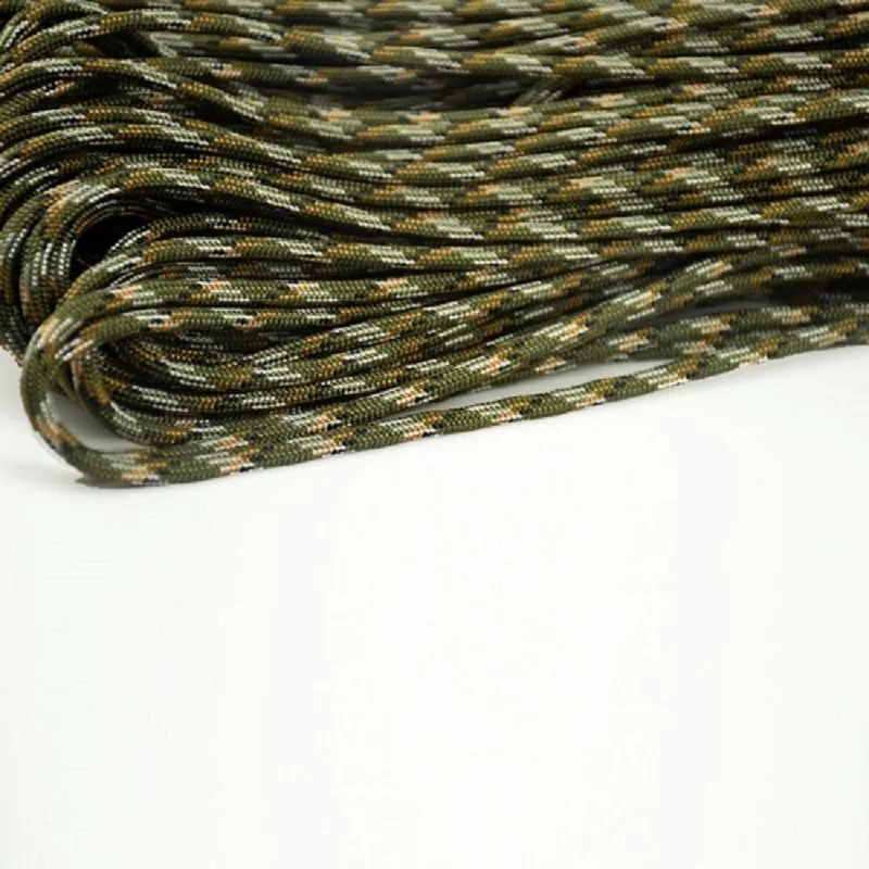 7-жильный сердечник 4 мм Paracord 550 100FT Кемпинг скалолазание Paracorde веревка Cuerda Escalada
