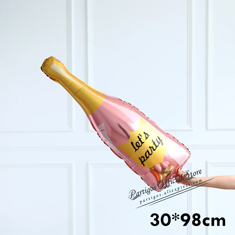 pink lets party 1 шт Виски шар человек 40th день рождения пиво и виски День Рождения Декор мужской день рождения в возрасте до совершенства Джек да - Цвет: pink lets party