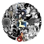 103050 шт., водонепроницаемые наклейки для скейтборда, багажа