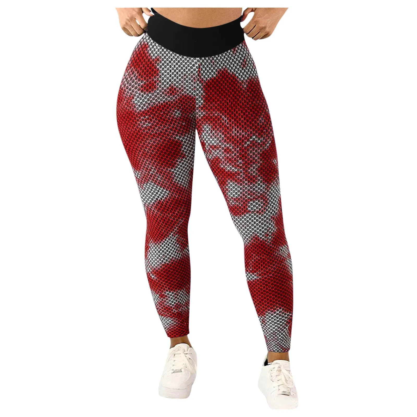 

High Pants Women's Workout Waist Yoga Lifting Stretchy Leggings Butt Ruched Yoga Pants