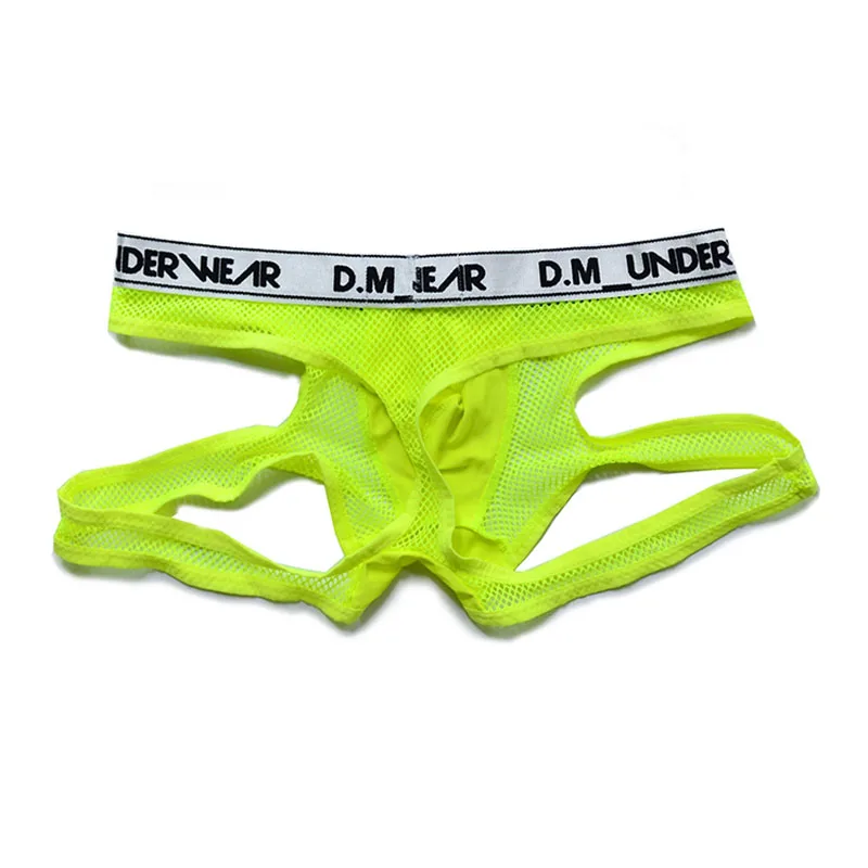 Нижнее белье для мужчин прозрачные сетчатые трусы сексуальные мужские стринги