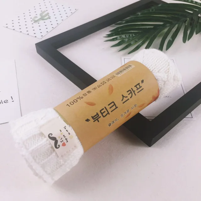 Детские шарфы 2020 зимний теплый детский шарф для мальчиков и девочек Вязаный