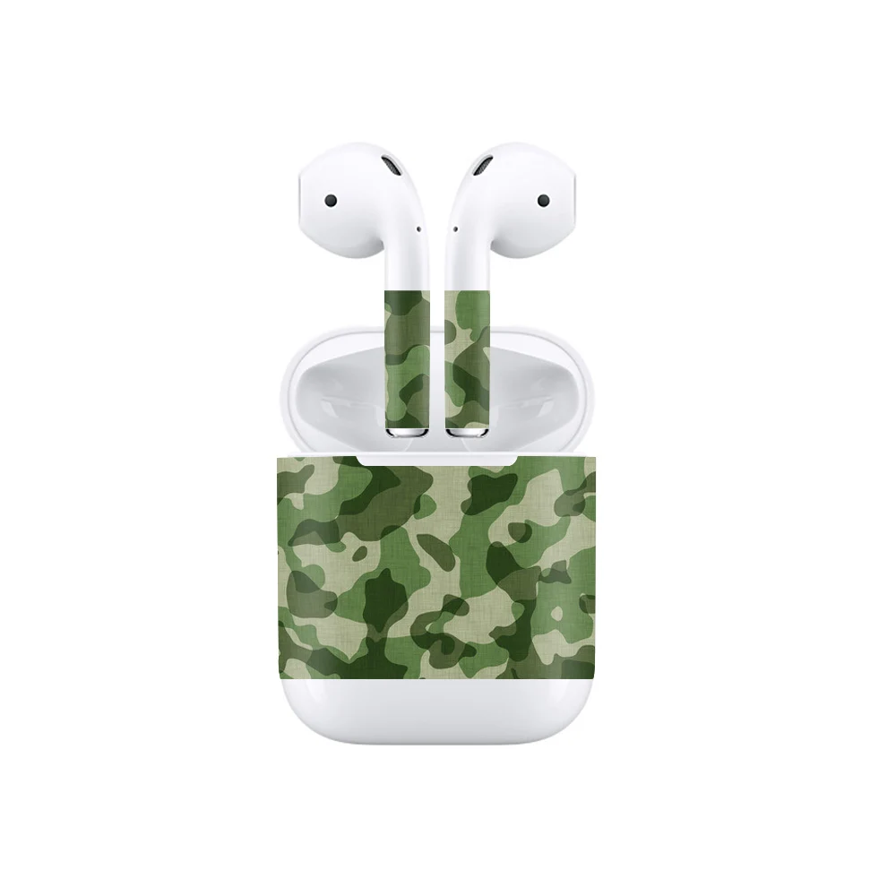 17 Накладки на наушники, наклейка для наушников AirPods, накладка на наушники для Apple AirPods, защитная виниловая, устойчивая к царапинам, декоративная, для A1602 - Цвет: 17