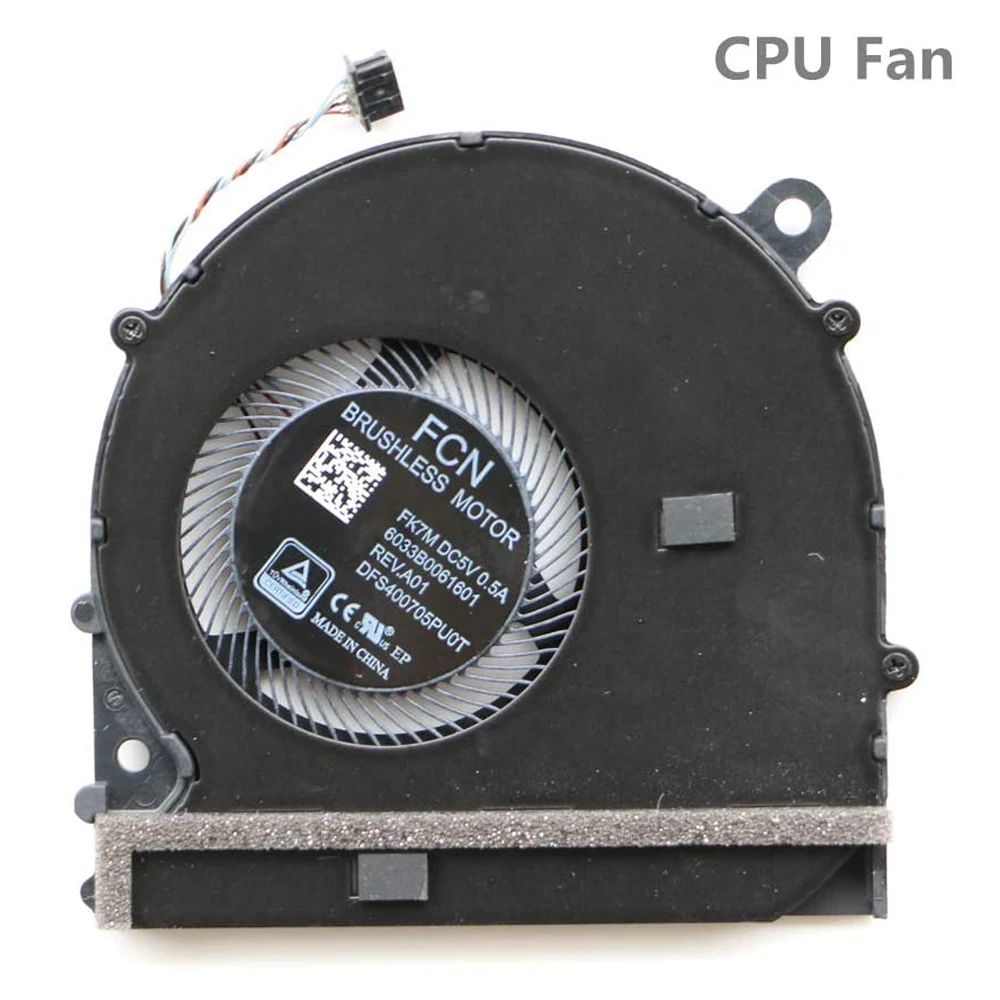 cpu cooling fan notebook pc for xiaomi pro air 15 6 fk7n fk7m 6033b0061601 1501 computer gpu graphics card cooler radiator fans free global shipp