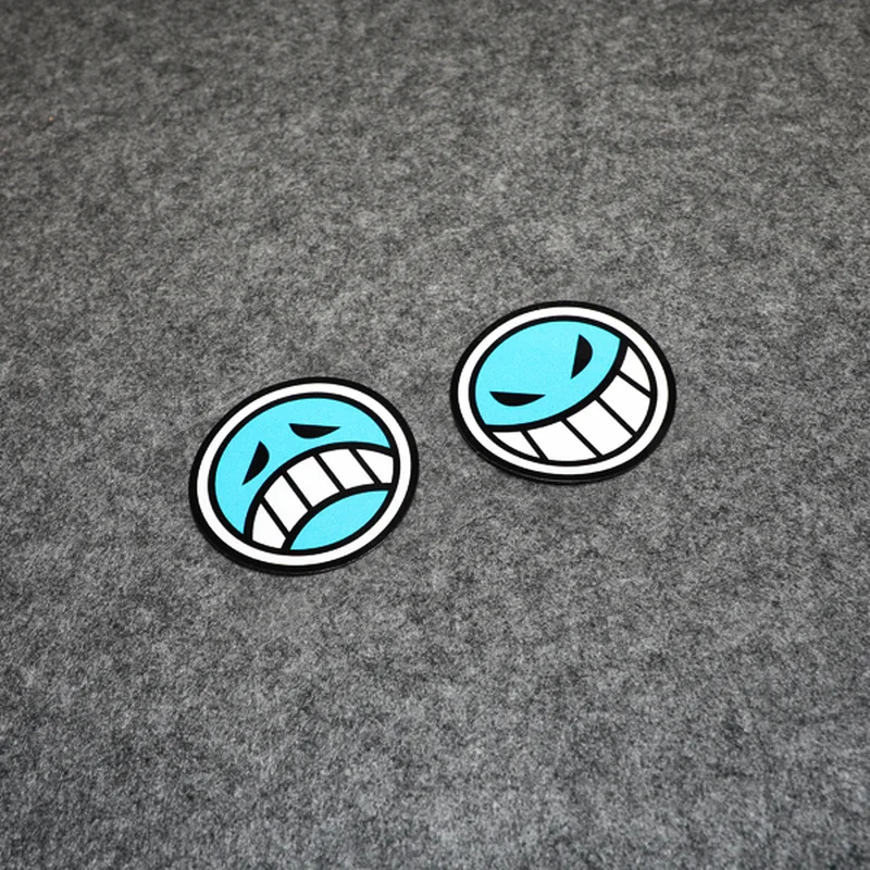 Нет. S122 Светоотражающие мультфильм эмоции смешное лицо автомобильные наклейки