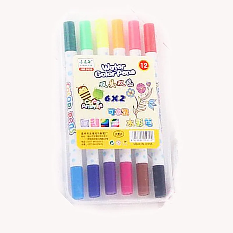 6pcs pen 3D коврик для рисования детский буфер обмена набор творческое искусство волшебная доска с ручкой светодиодный доска для письма детский подарок - Цвет: 6pcs pen