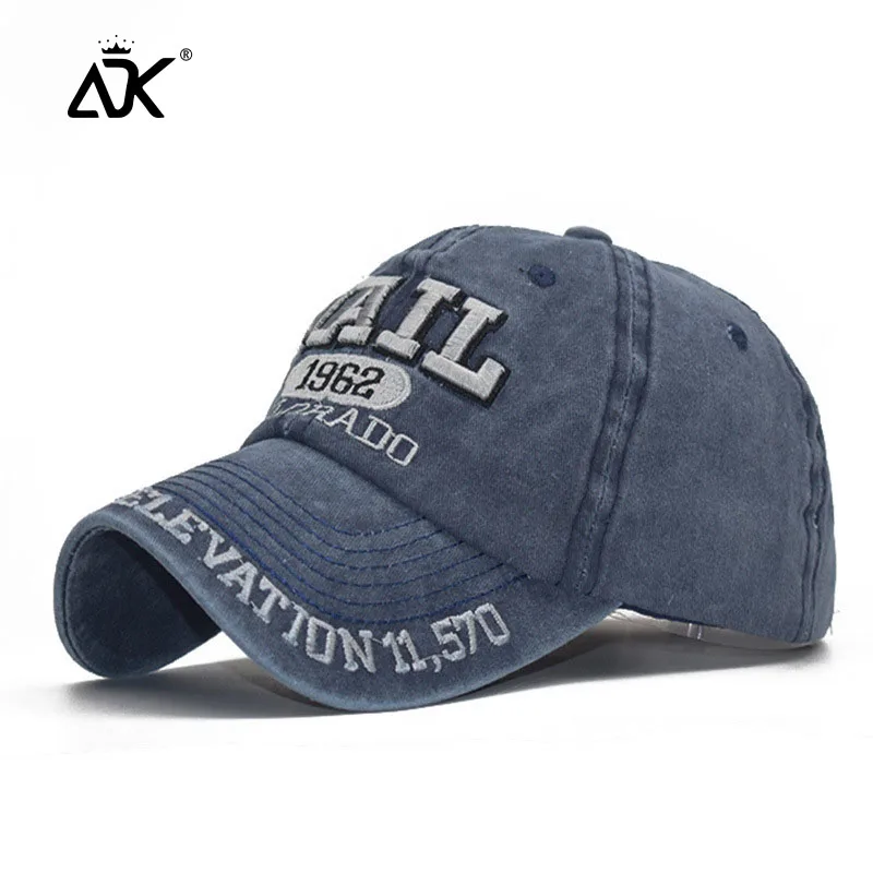 Бейсболка с Вышивкой Букв для мужчин и женщин Ретро Кепка эффектом потертости