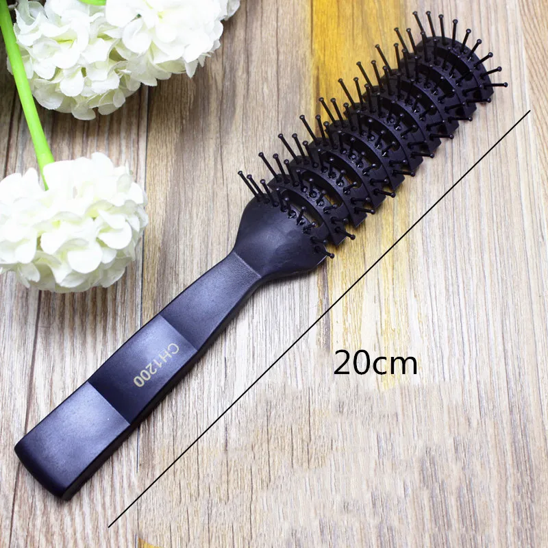 Профессиональная салонная расческа для завивки волос 1 шт. пластиковые массажные