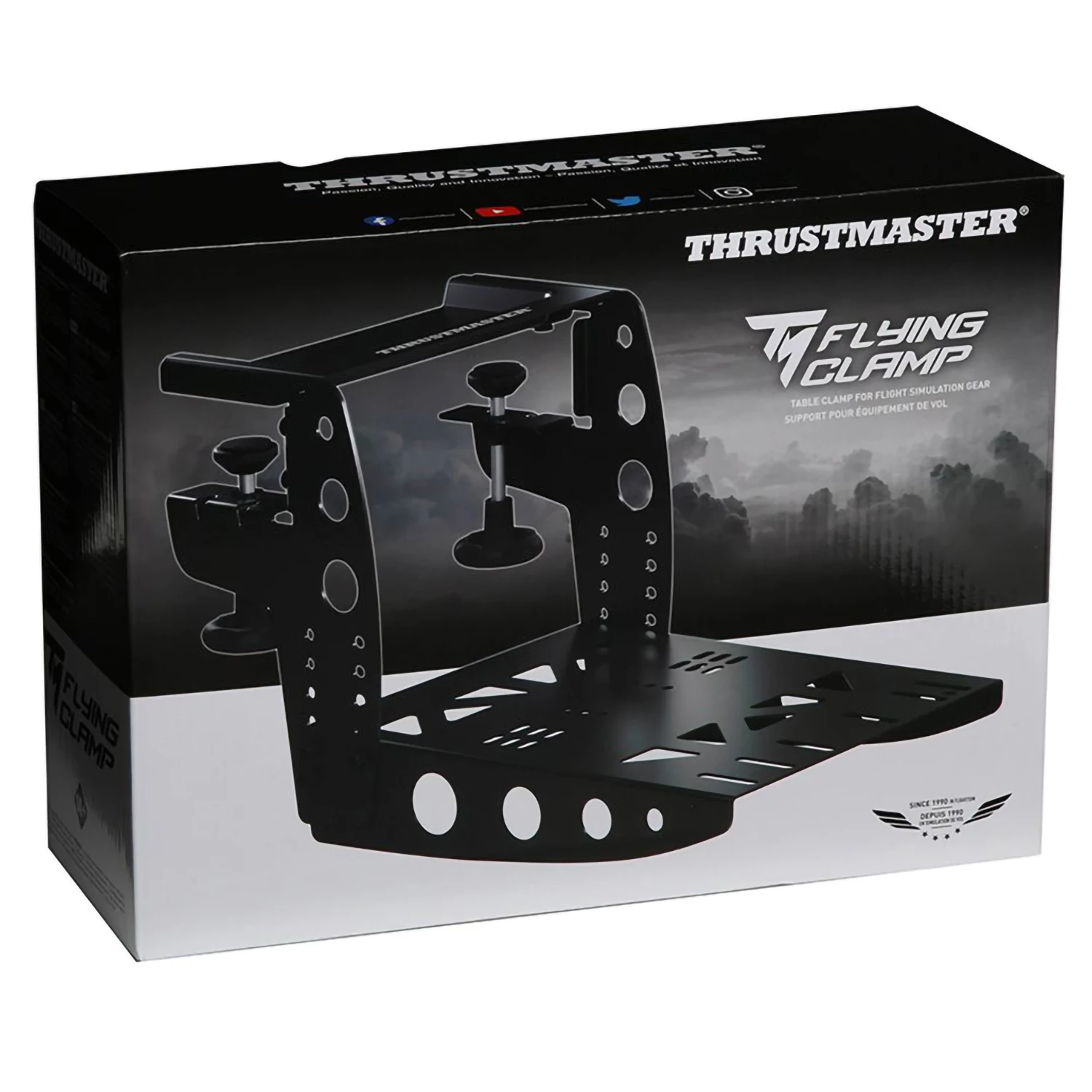 Крепление для джойстиков и РУД Thrustmaster Tm flying clamp ww version ПК | Электроника