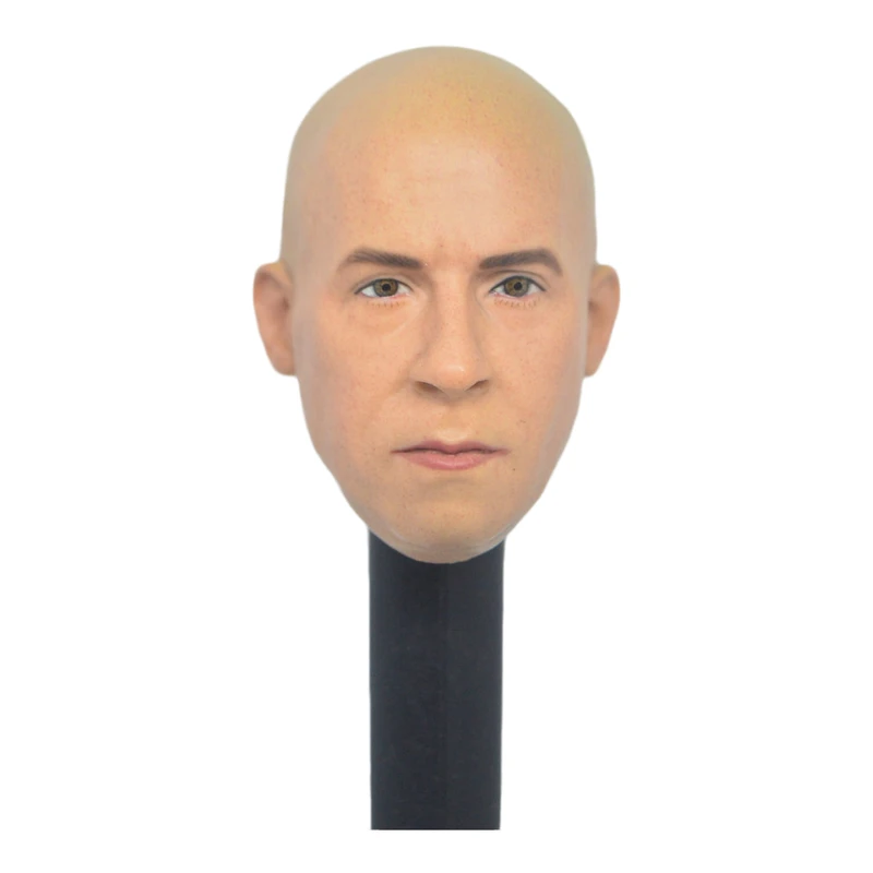 Модель телескопической головки Vin Diesel масштаб 1/6 подходит для экшн фигурки 12