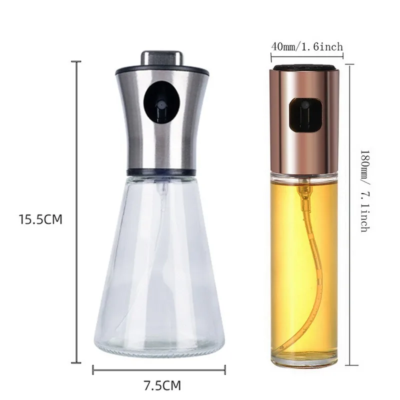 

Kitchen Oil Spray Bottle Cooking Baking Tools Vinegar Mist Sprayer Jar Barbecue Spray Bottle BBQ Grilling Roasting Spray Bottle