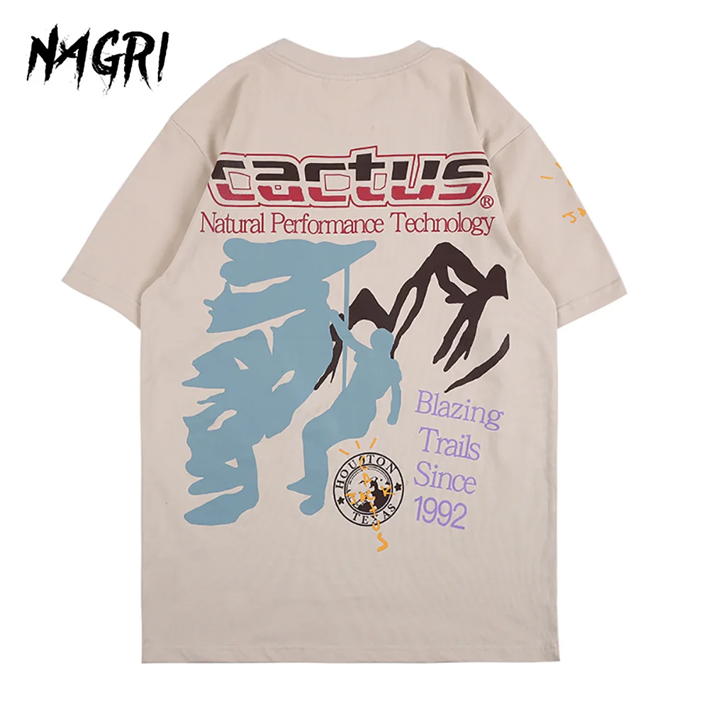 

Футболка мужская повседневная с принтом Тревиса Скотта, Джека, кактуса