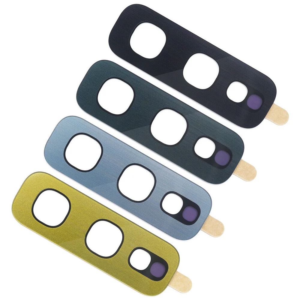 

Для Samsung Galaxy S10e SM-G970 черный/синий/зеленый/желтый цвет Задняя крышка объектива камеры с клейкой наклейкой