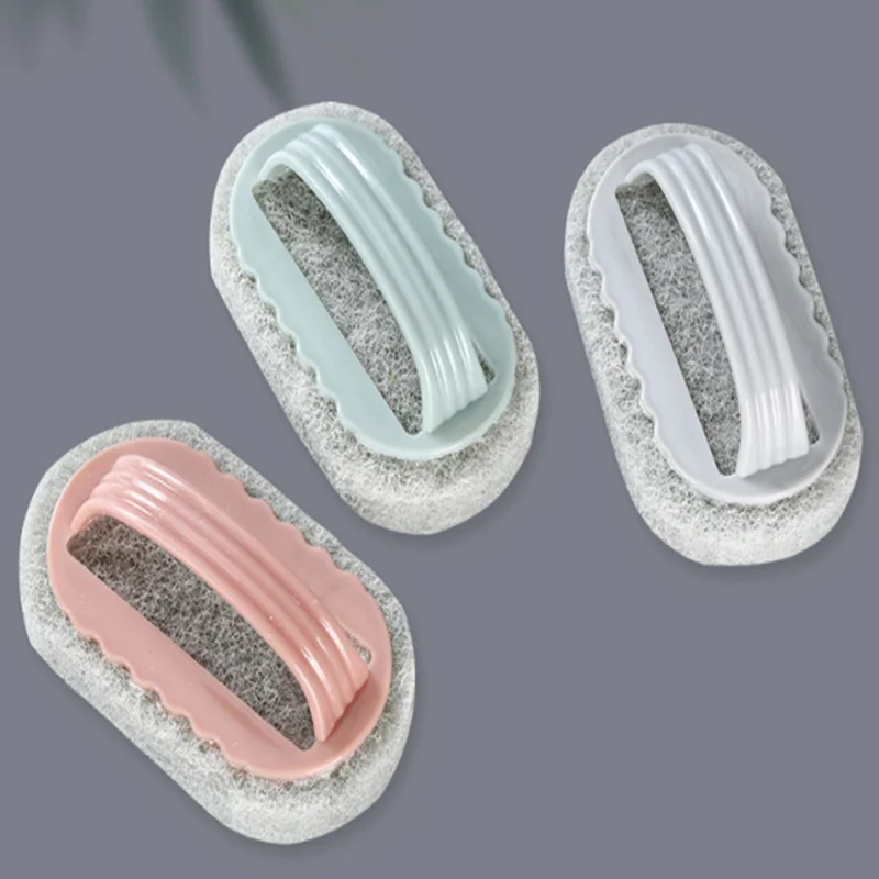 

Strong Decontamination Bath Brush Sponge Tiles Brush Hot Sale Magic Strong Decontamination Bath Brush Kitchen Clean Tools