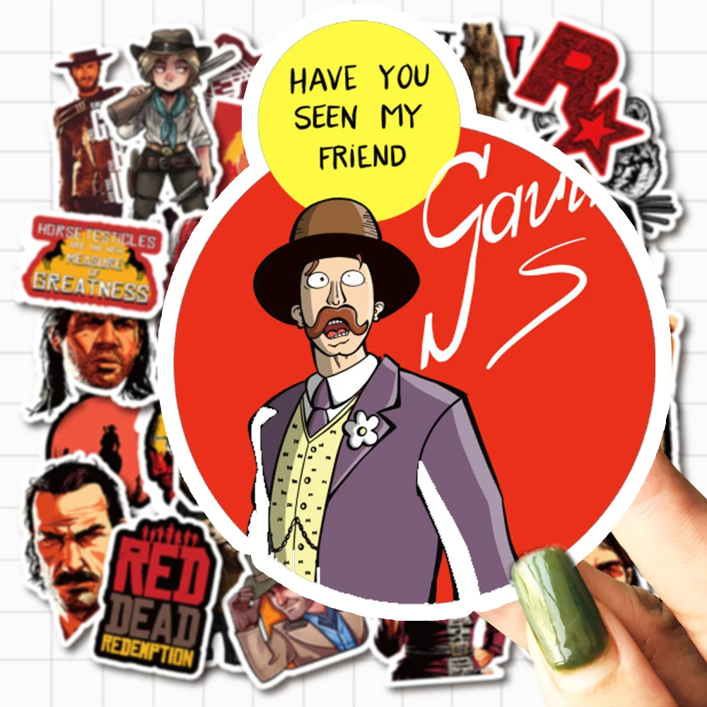 Juego de aventura RDR2 para ni&ntilde;os, adolescentes, equipaje, port&aacute;til, bicicleta, monopat&iacute;n, suministros, 50 Uds.-3