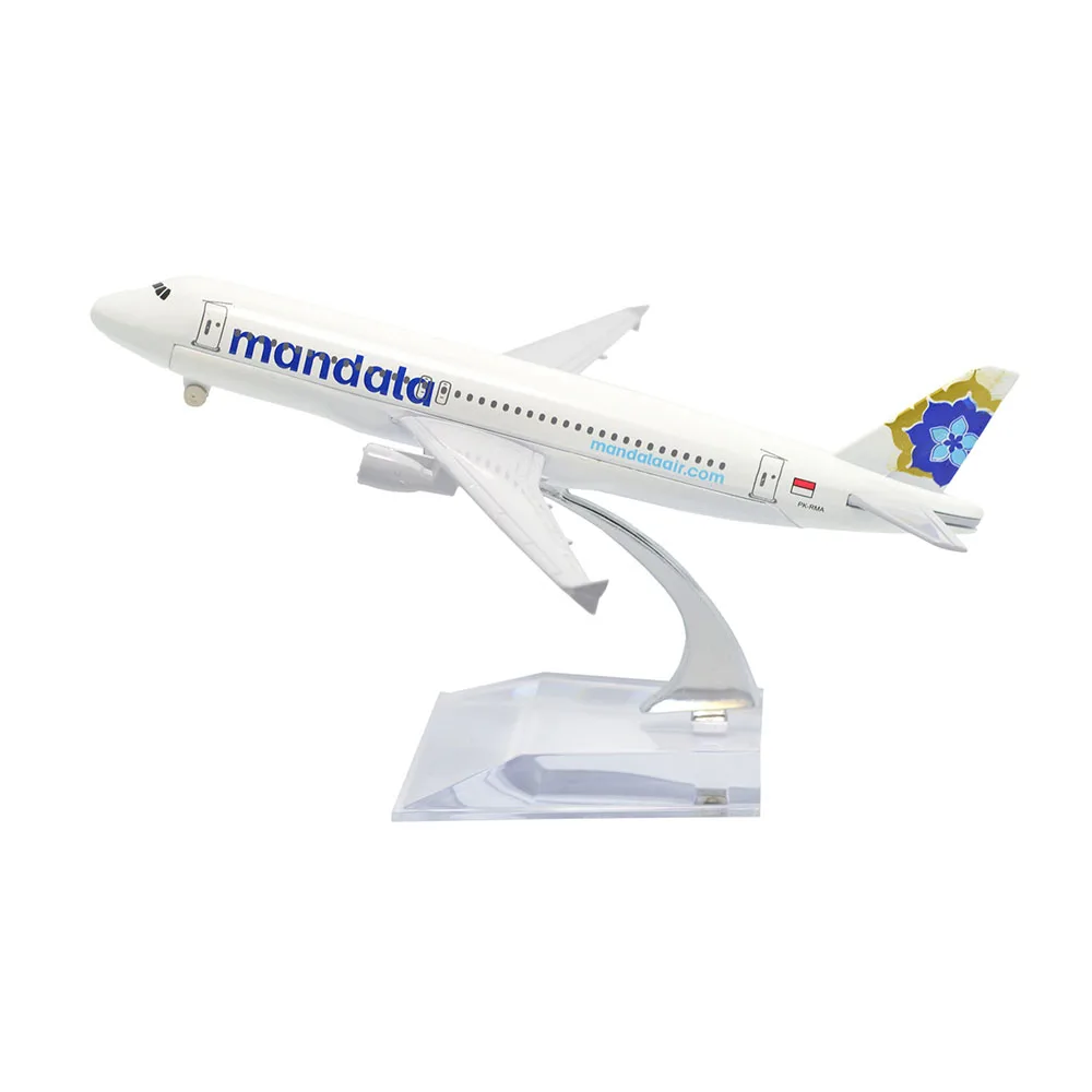 

TANG DYNASTY(TM)1:400 16cm Air Bus A320 Mandala Airlines Metal Airplane Model Plane Toy Plane Model