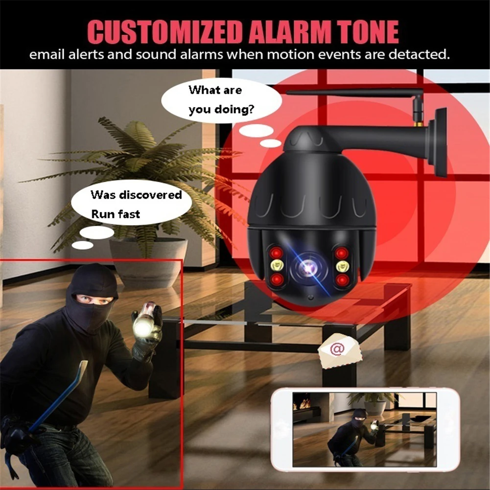 Камеры Скрытого видеонаблюдения Открытый 1080P безопасности Wi Fi ip камера Смарт