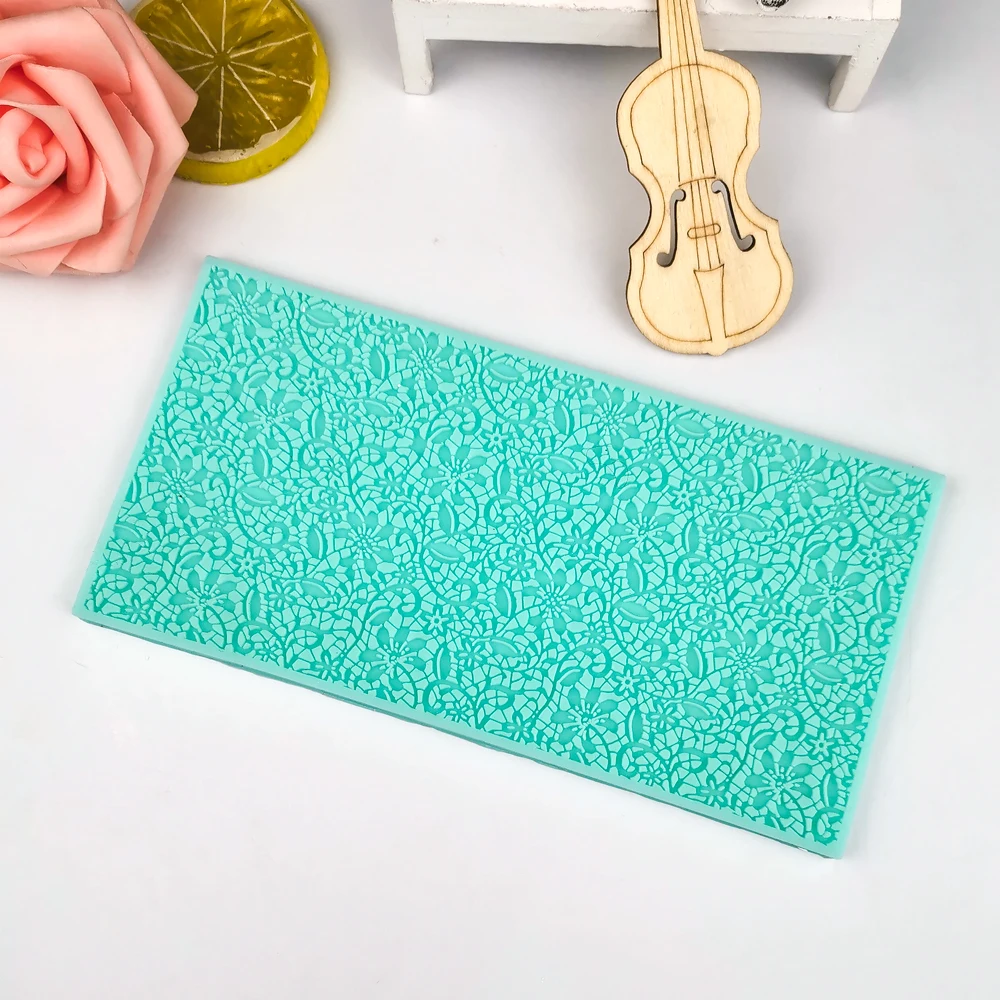 Кружевной коврик PRZY силиконовая форма для мыла Фатима любовь горошек снежинка