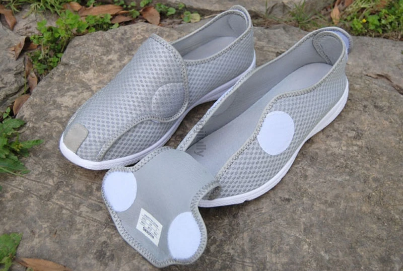 Туфли диабетические дышащие на плоской подошве профессиональная обувь для