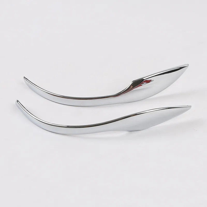 

For Honda FIT JAZZ 2014 2015 2016 2017 2018 Car Rearview mirror strip frame cover trim car styling accessories ABS Chrome 2 pcs