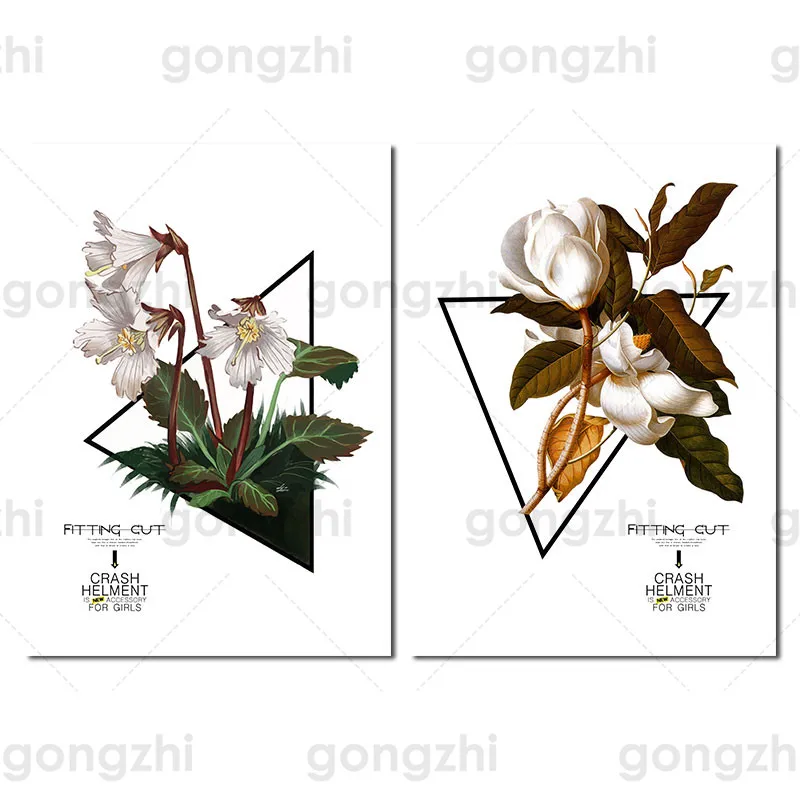 Абстрактная Картина на холсте из чистого хлопка с орхидеей для гостиной спальни