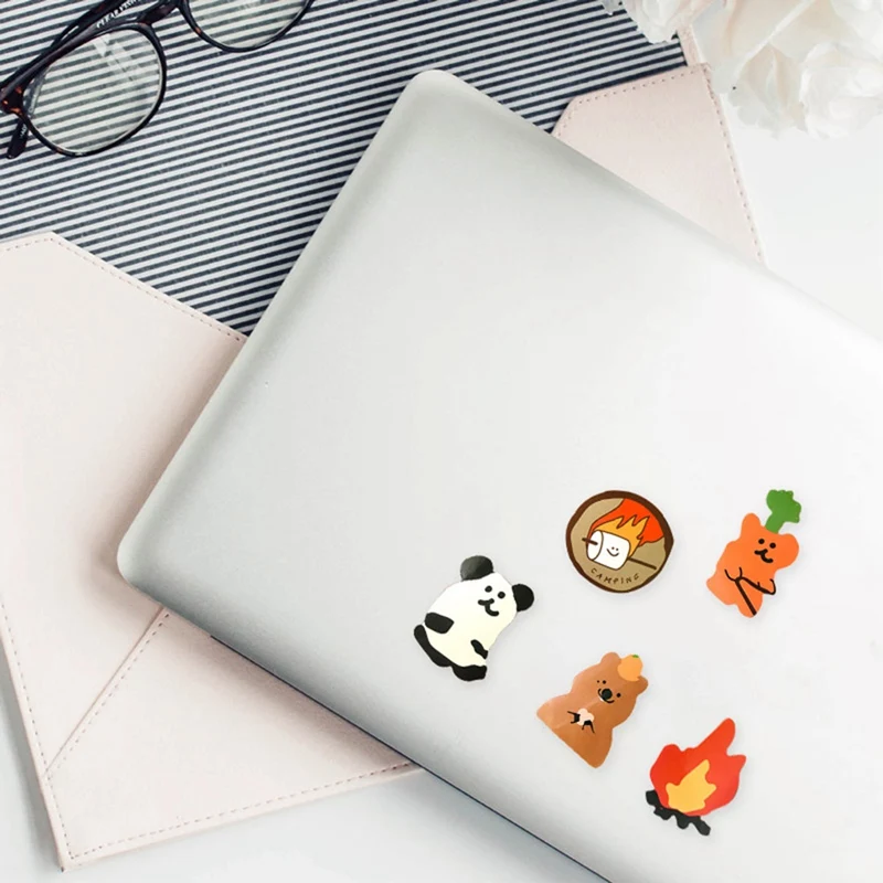 34 шт./компл. смешанные Kawaii Koala канцелярские наклейки для ноутбука путешествия