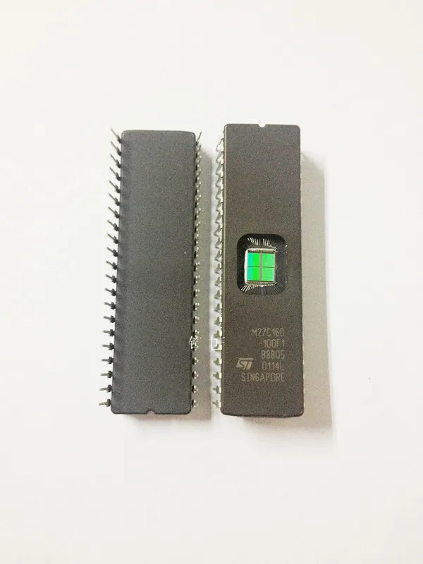 

Free Shipping 100% New 10pcs/lots M27C160 DIP-42 IC In stock EPROM IC NEW M27C160-100F1