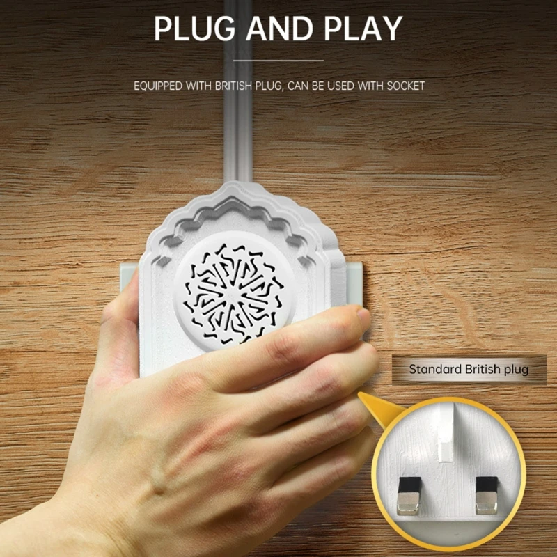 

Night Light Quran Sound Player Remote Control Portable Bluetooth Quran Sound Player White and Black Two Colors to Choose