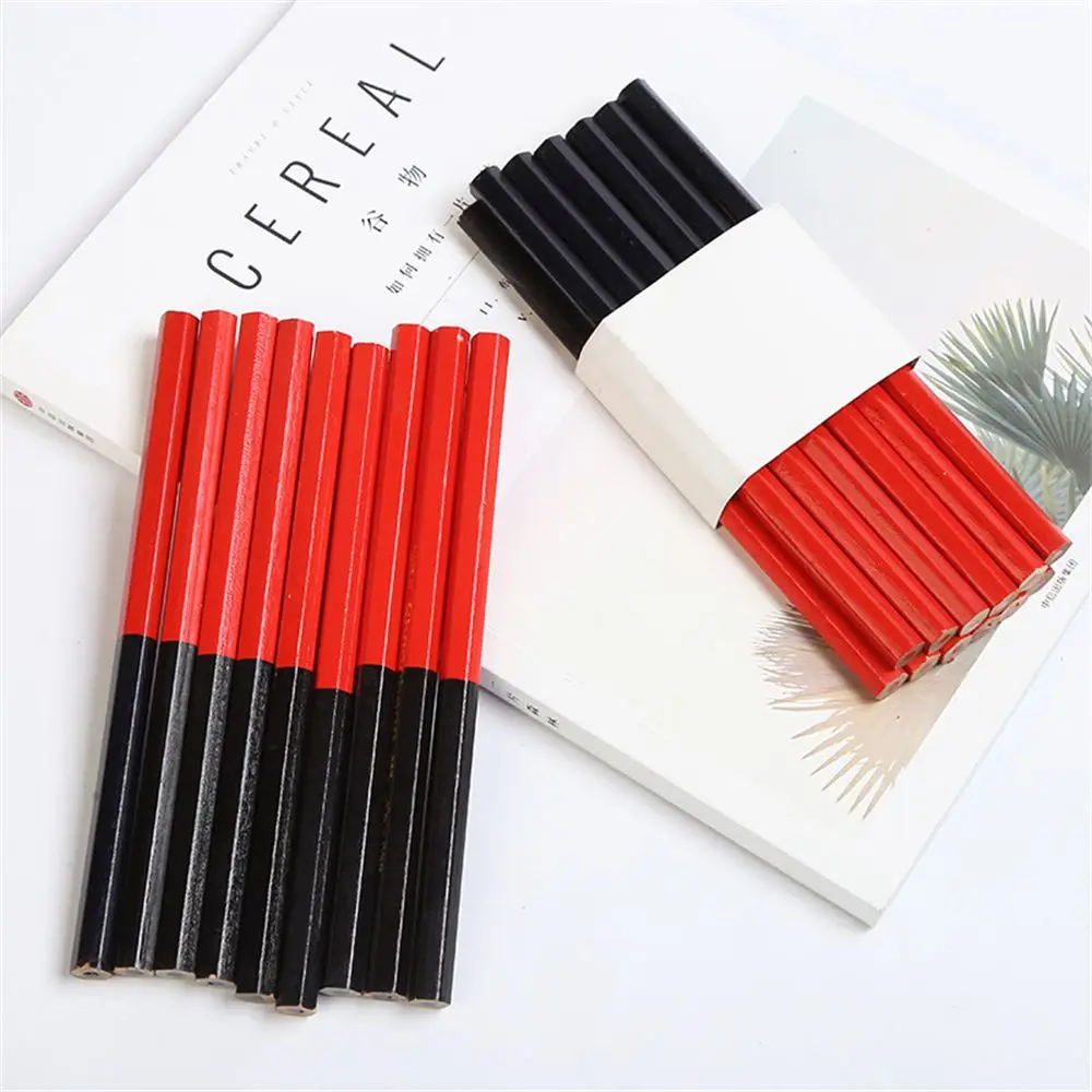 S Blue And Red Lead Carpenter Special-purpose Pencils Drawing Pencil Set Office Stationery
