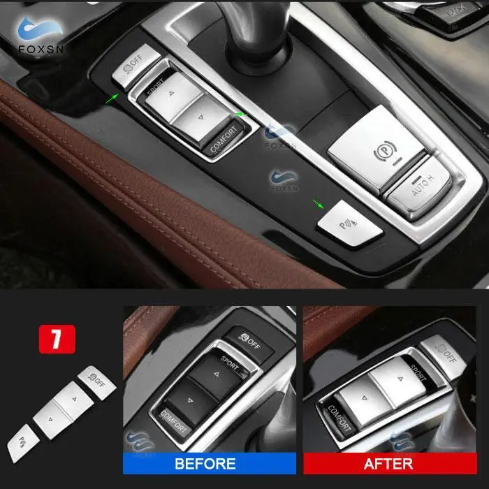 Для BMW 5 /6/7 серии F10 GT F07 стайлинга автомобилей Центральный ручной тормоз Авто H
