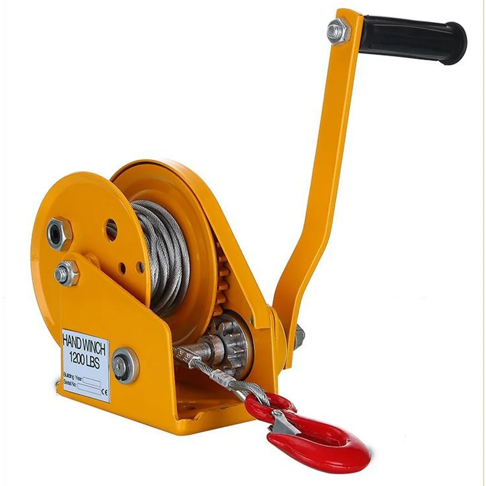 Ручная лебедка двусторонняя самоблокирующаяся подъемная тыква ручная