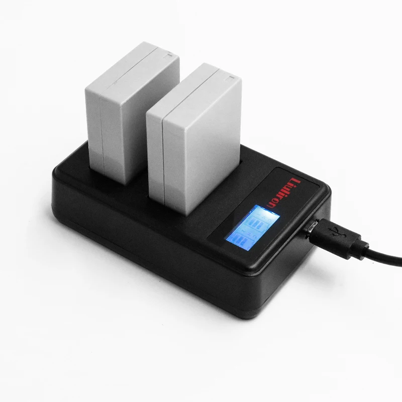

2pcs NB-10L NB10L Battery + Charger for Canon G1X G15 G16 SX40HS SX50HS SX60HS SX40 SX50