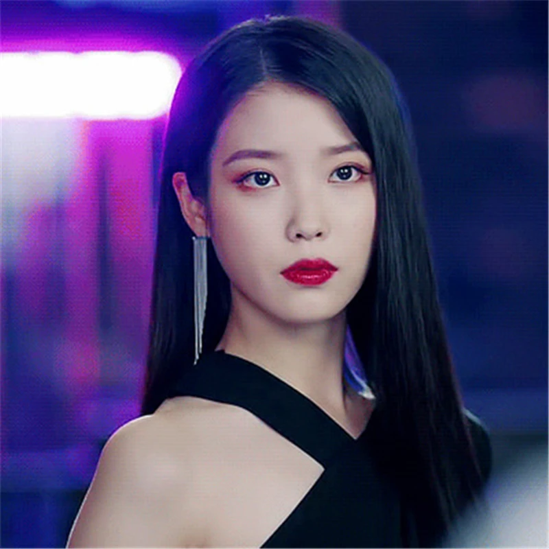 Черное платье для женщин DEL LUNA Hotel same IU летлетние Корейские осенние подарки на