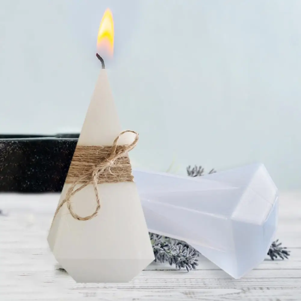 

Silicone Candle DIY Mold Handmade Crafts Tool Soft Centrum Mold Candle Making Kit Wax Essential Oil Aromatherapy Candle Shape