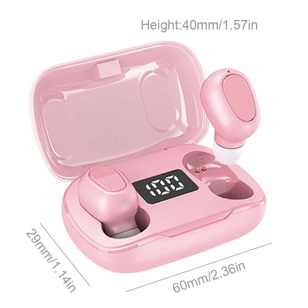 

L21 PRO Wireless Earbuds Bluetooth 5.0 Earphones Stereo In Ear Earbuds Mini Sports Headphones Earbuds For All Smart Phone