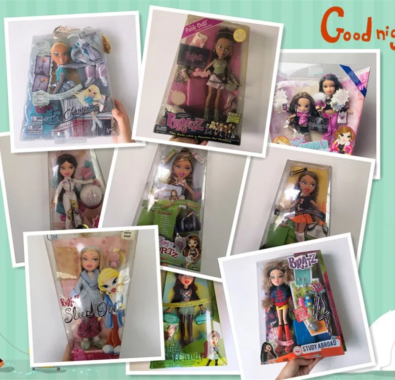 

Hot SALE Fashion Action Figure Bratz Bratzillaz Doll dress uo toy play house toy Multiple Choice Best Gift for Child wave 2