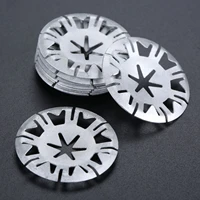 10pcs car metal clamping washers heat shield insulation cover auto fasteners for vw transporter t4 t5 up lupo polo golf