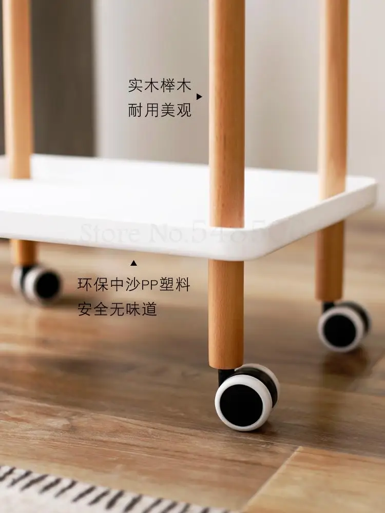 Mini Removable Corner Table Nordic Living Room Sofa Cabinet Bedside Creative Small Apartment Cart Coffee | Мебель