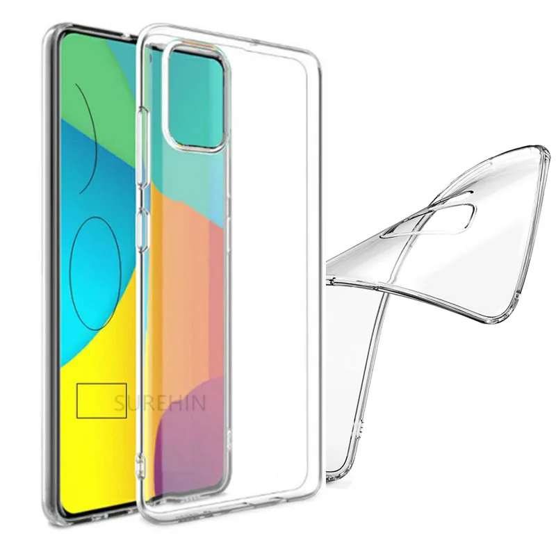 Прозрачный чехол SUREHIN для Samsung galaxy S20 Plus S10e S9 S8 A70 A50 A40 A30S A20e A10S мягкий прозрачный