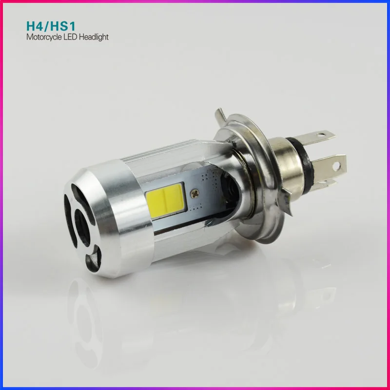 Светодиодный светильник ShinMan для мотоцикла 12V h4 Hi/Lo 20W 2000LM 2 светодиодный COB фара
