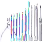 Вилка для удаления кутикулы LILYCUTE, цвет серебристый, нержавеющая сталь, 1 шт.