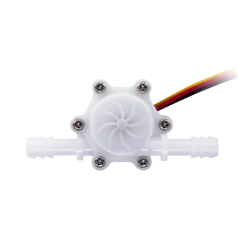 Пластиковый измеритель расхода воды Pom с быстрым подключением внешний диаметр 10