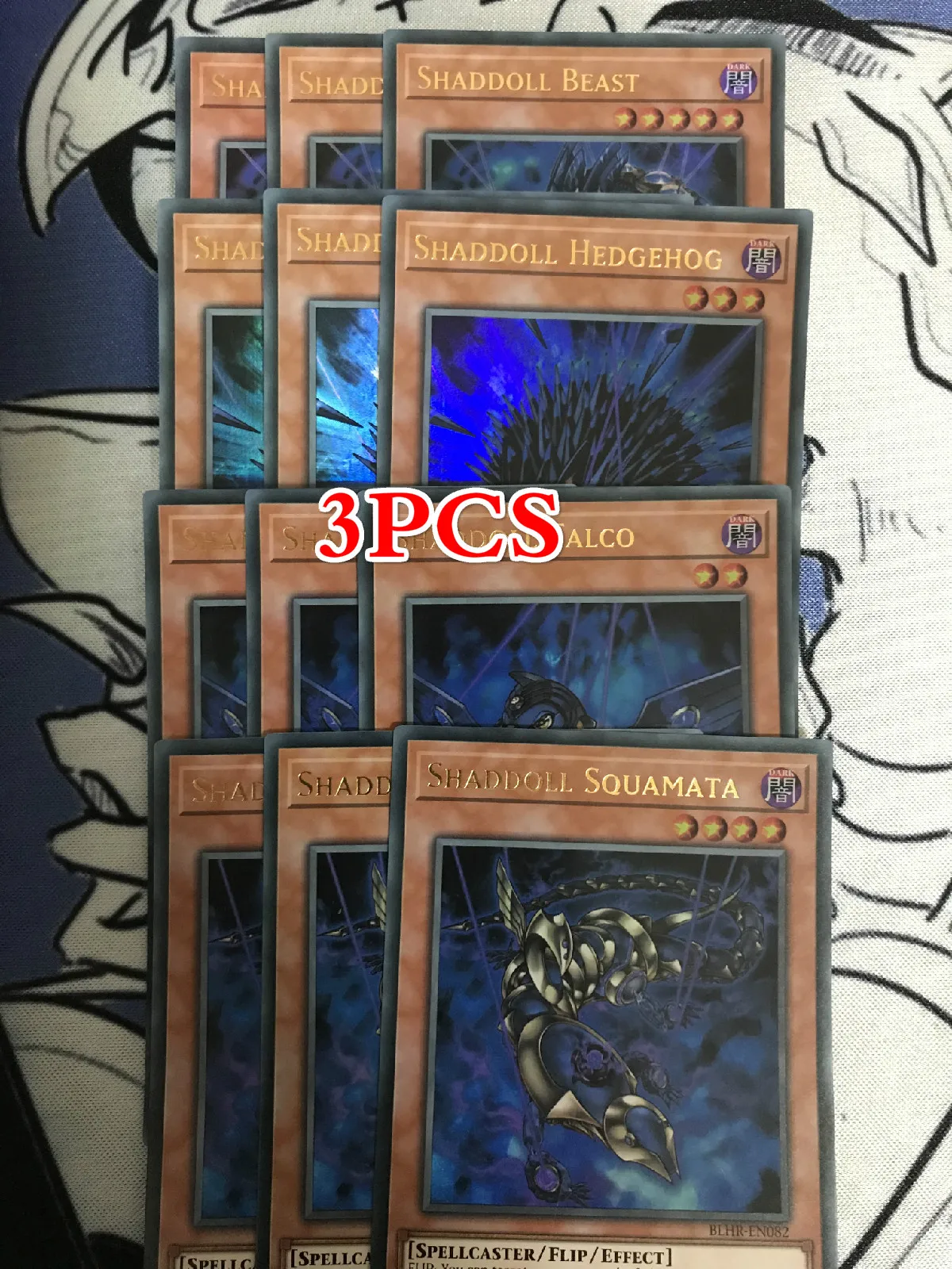 27 стилей Yu Gi Oh оригинальные голубые глаза белый дракон Английский Немецкий игрушки хобби Хобби Коллекционные игры Коллекция аниме-открытки - Цвет: 3pcs ying yi