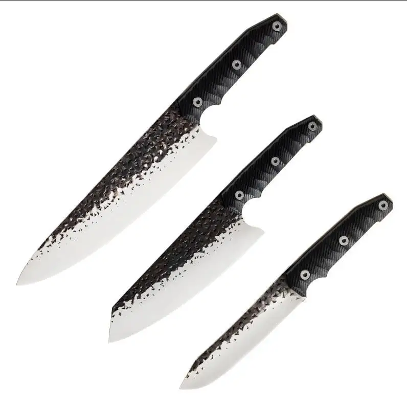 

5CR15 Molybdenum Vanadium Steel Forged Kitchen Knife Set Chef's Knife Kitchen Knife Universal Knife