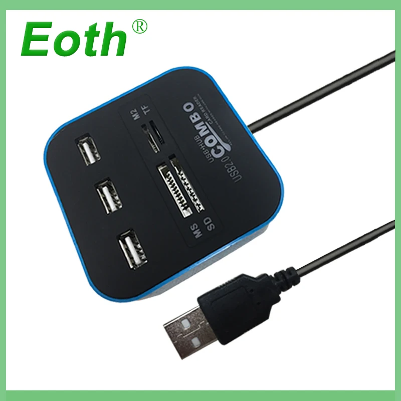 3 Порты и разъёмы usb-хаб кард-ридер мульти USB разветвитель комбо для портативных ПК
