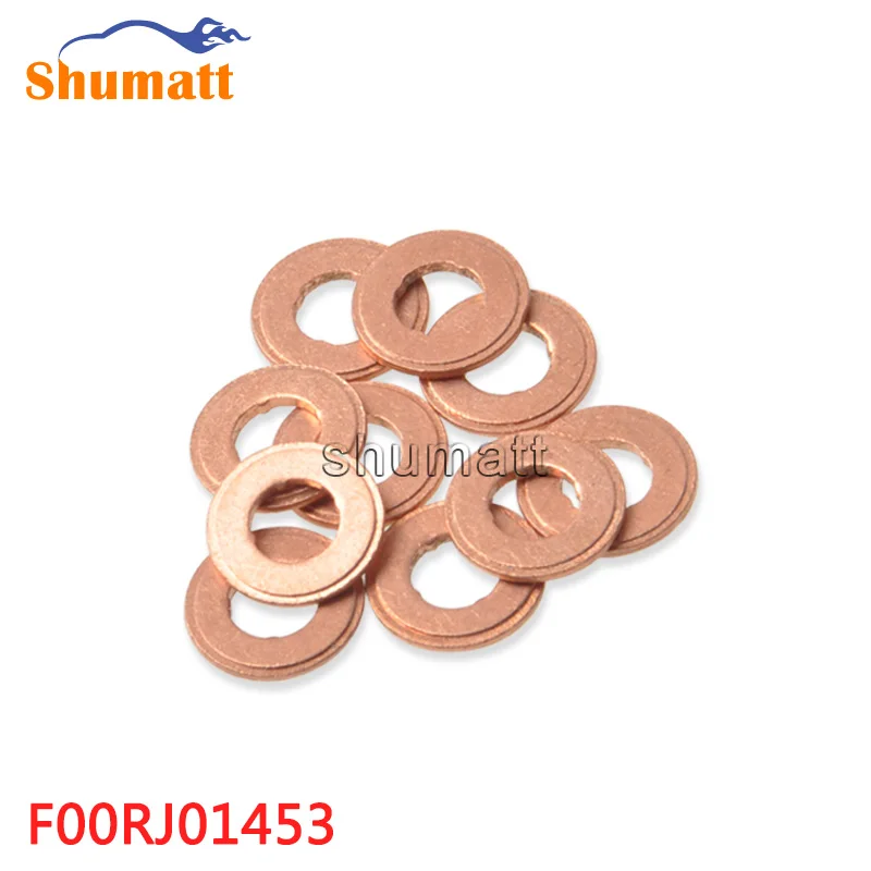 

50PCS High Quality Outer 15.1* Inner 7.7* thickness 1.5 with side groove Fuel Injector Assy Washer Shims F00RJ01453