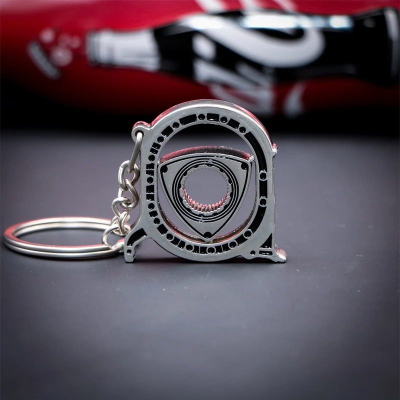 Авто вращающаяся крутящаяся Модель двигателя автомобильный брелок ротор