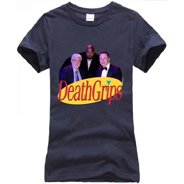 Women navy blue Seinfeld Death Grips Футболка спортивная серая хлопковая Мужская US поставщик крутая Повседневная pride Футболка Мужская Унисекс модная футболка - Цвет: Women navy blue